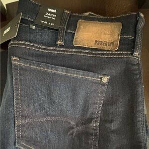 Mavi Men's Dark Blue Straight Jeans